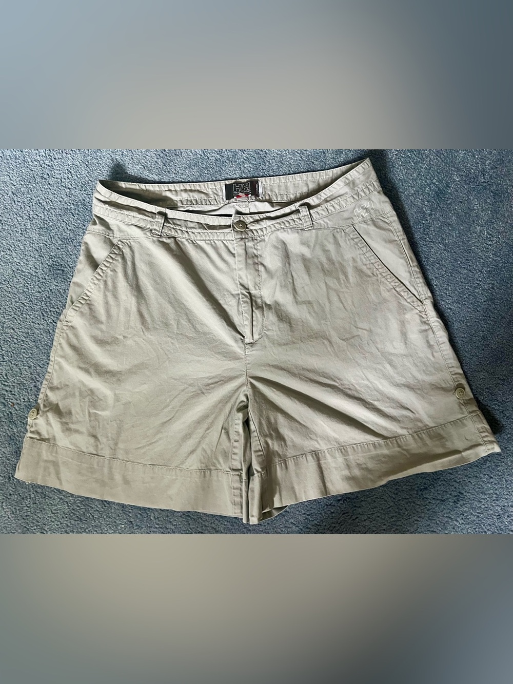 HELLY HANSON XL WOMAN'S 98% Cotton 2% Elastane BERMUDA SHORTS RETAIL $60